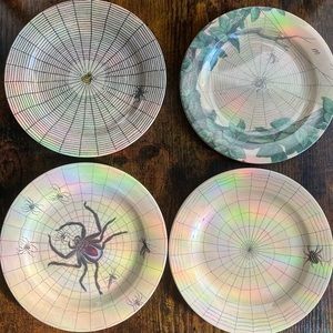 John Derian x Target Halloween Spider Web Appetizer Plates